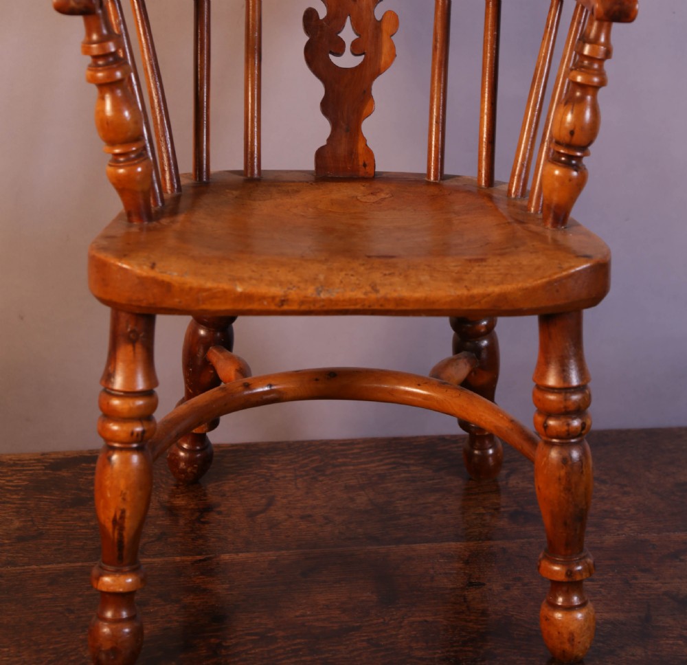 A Childs Yew Wood Windsor chair View II