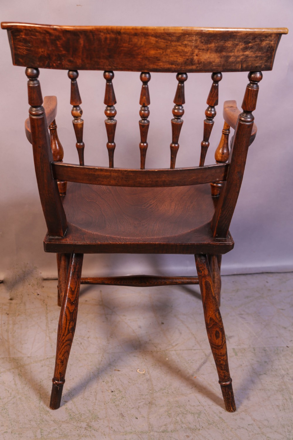 An unusual Ash and Elm Windsor Chair View IV
