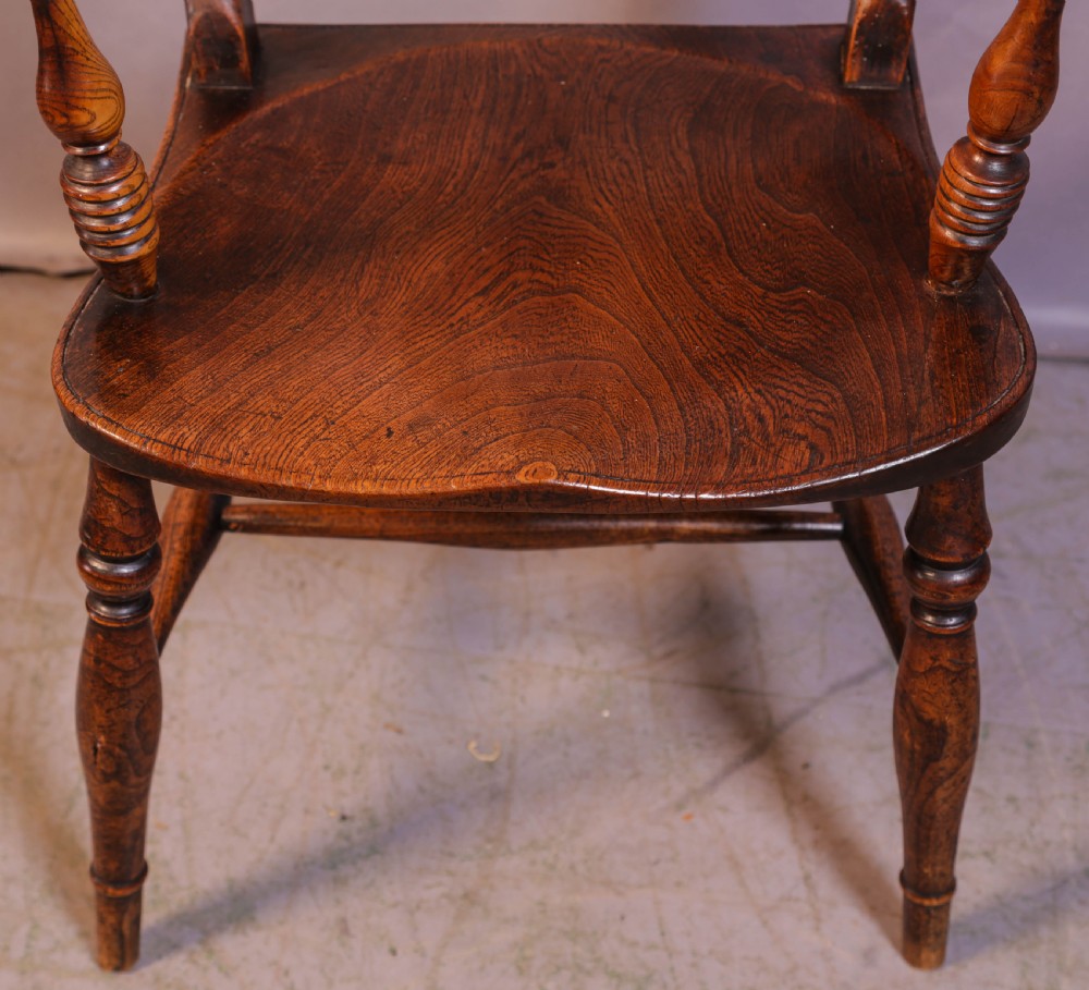 An unusual Ash and Elm Windsor Chair View VIII