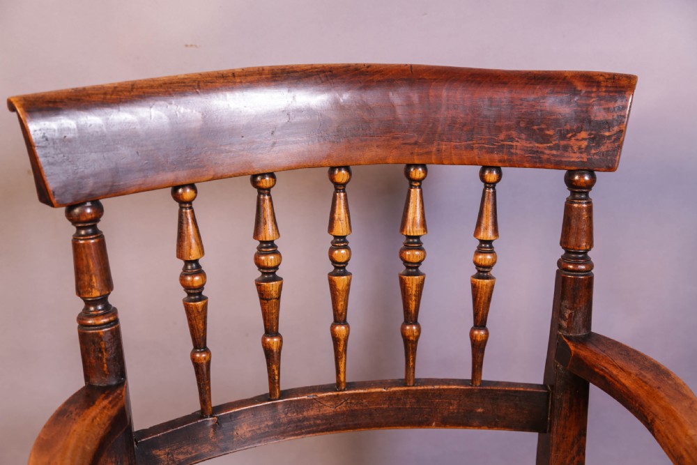 An unusual Ash and Elm Windsor Chair View XI
