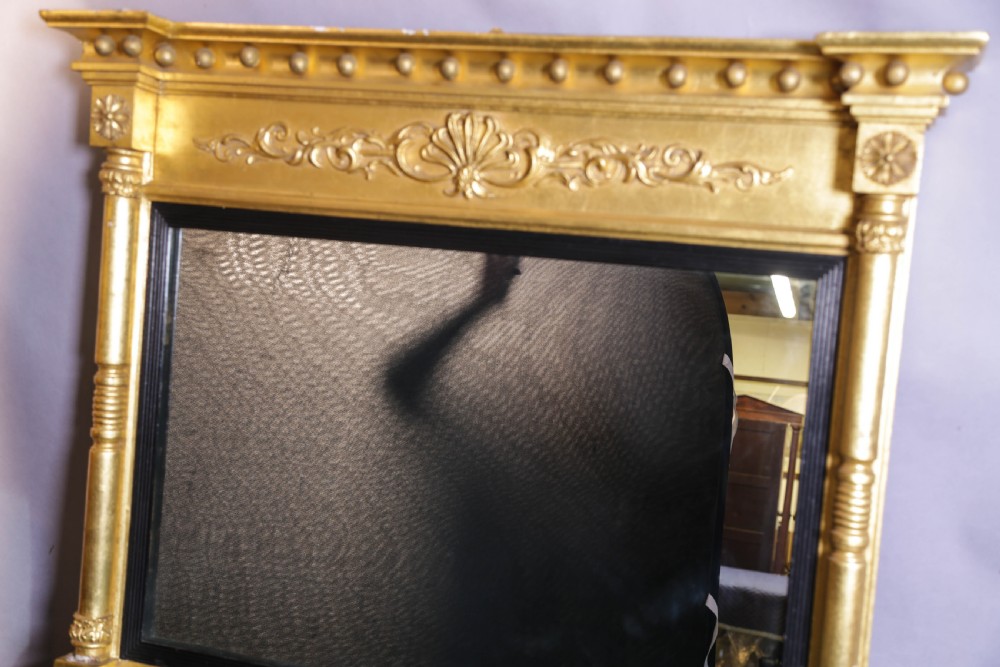 A Regency period Over Mantle mirror View III