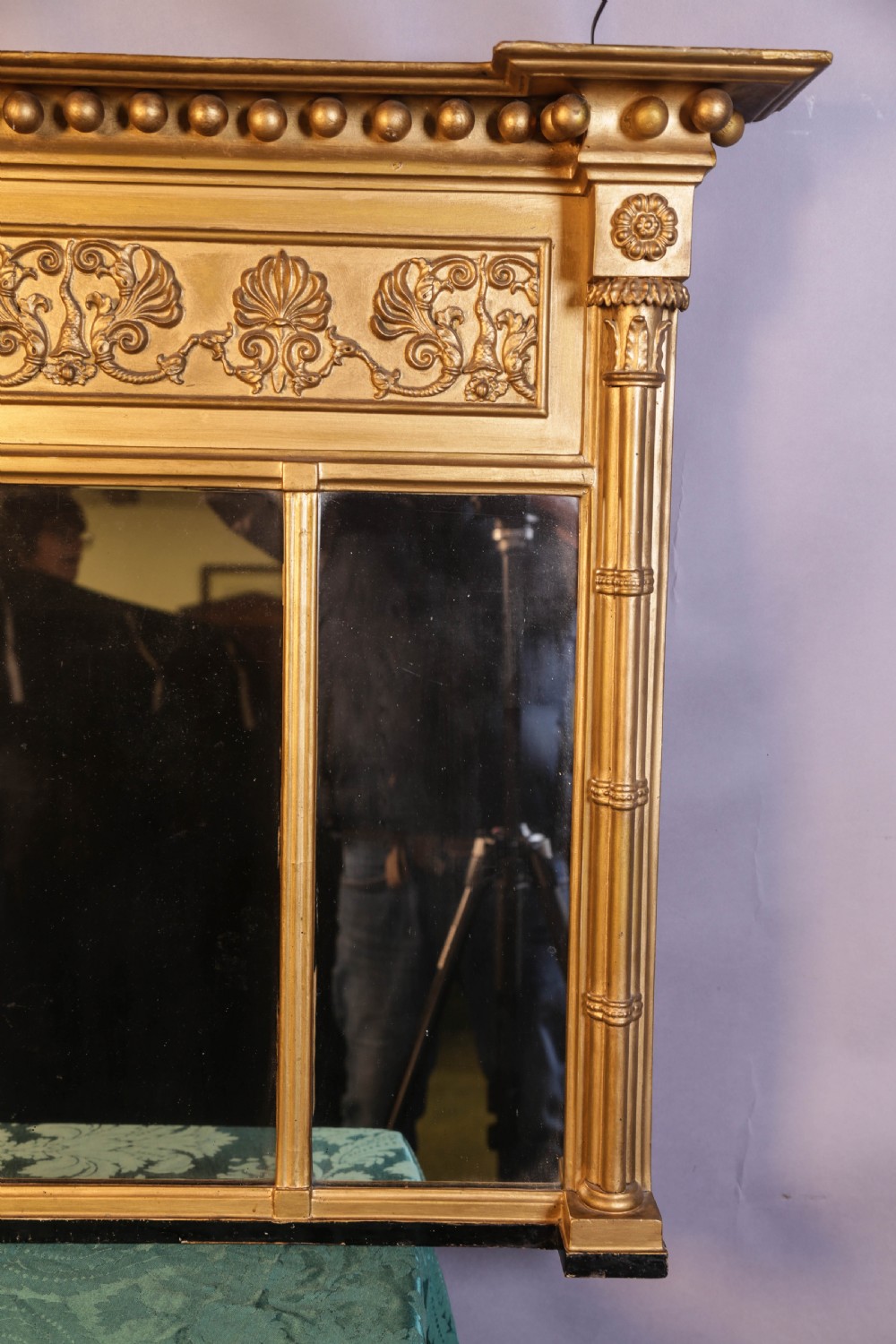 A Regency Period Over Mantle Mirror View IV