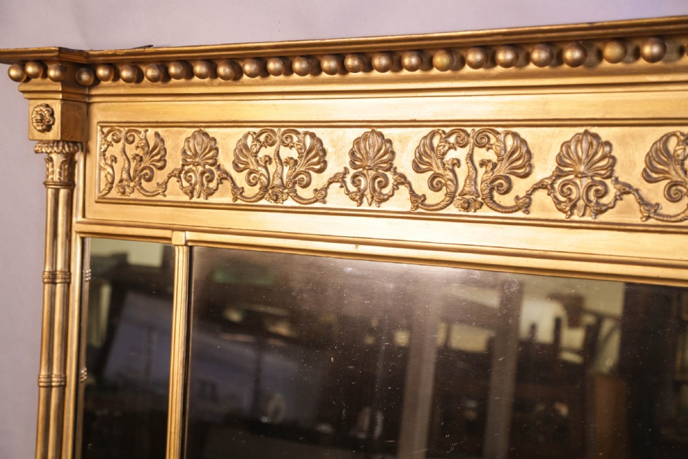A Regency Period Over Mantle Mirror View VI