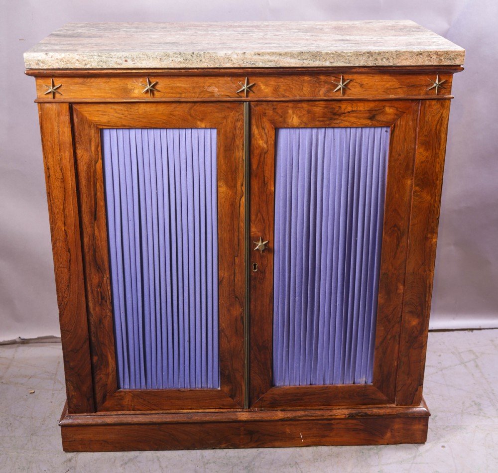 A Regency perion Pier cabinet in Rosewood