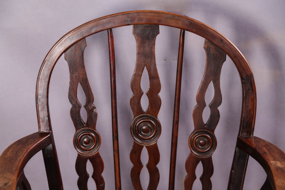 A Rare Thames Valley Windsor Chair in Yew wood View VI