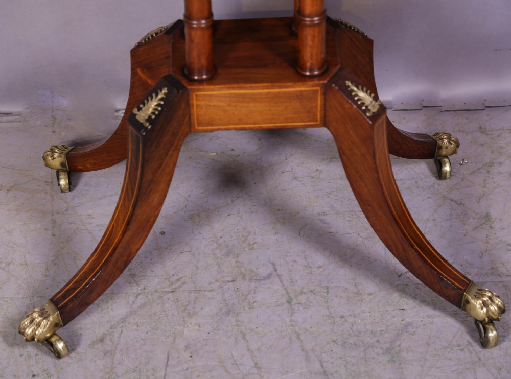 A Regency Period Card Table in Rosewood View II