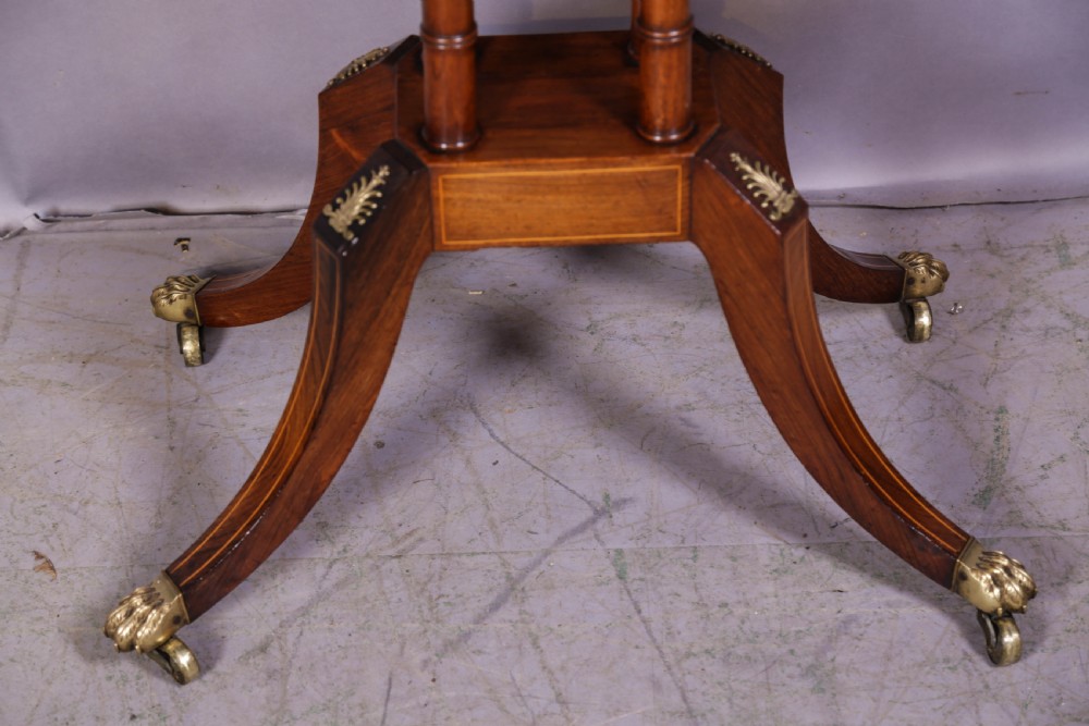 A Regency Period Card Table in Rosewood View III