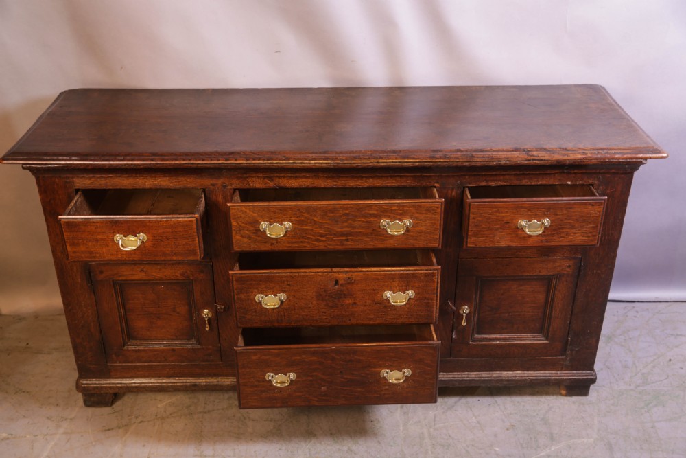 An 18th century Oak Serving Dresser View II