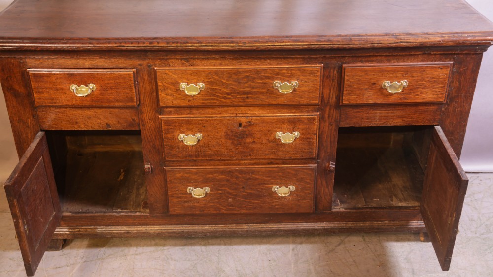 An 18th century Oak Serving Dresser View III