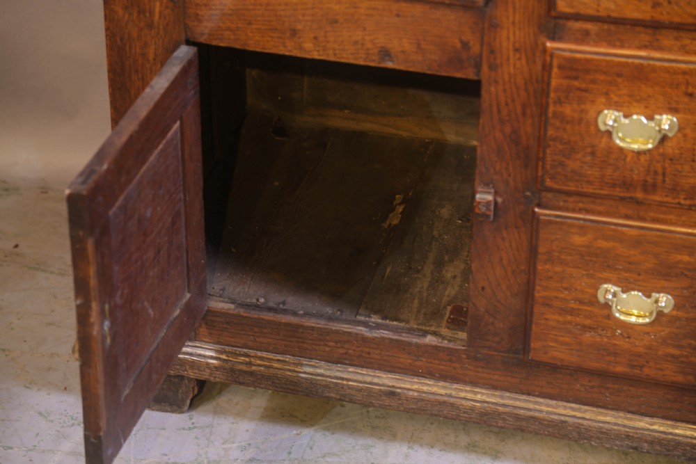 An 18th century Oak Serving Dresser View V