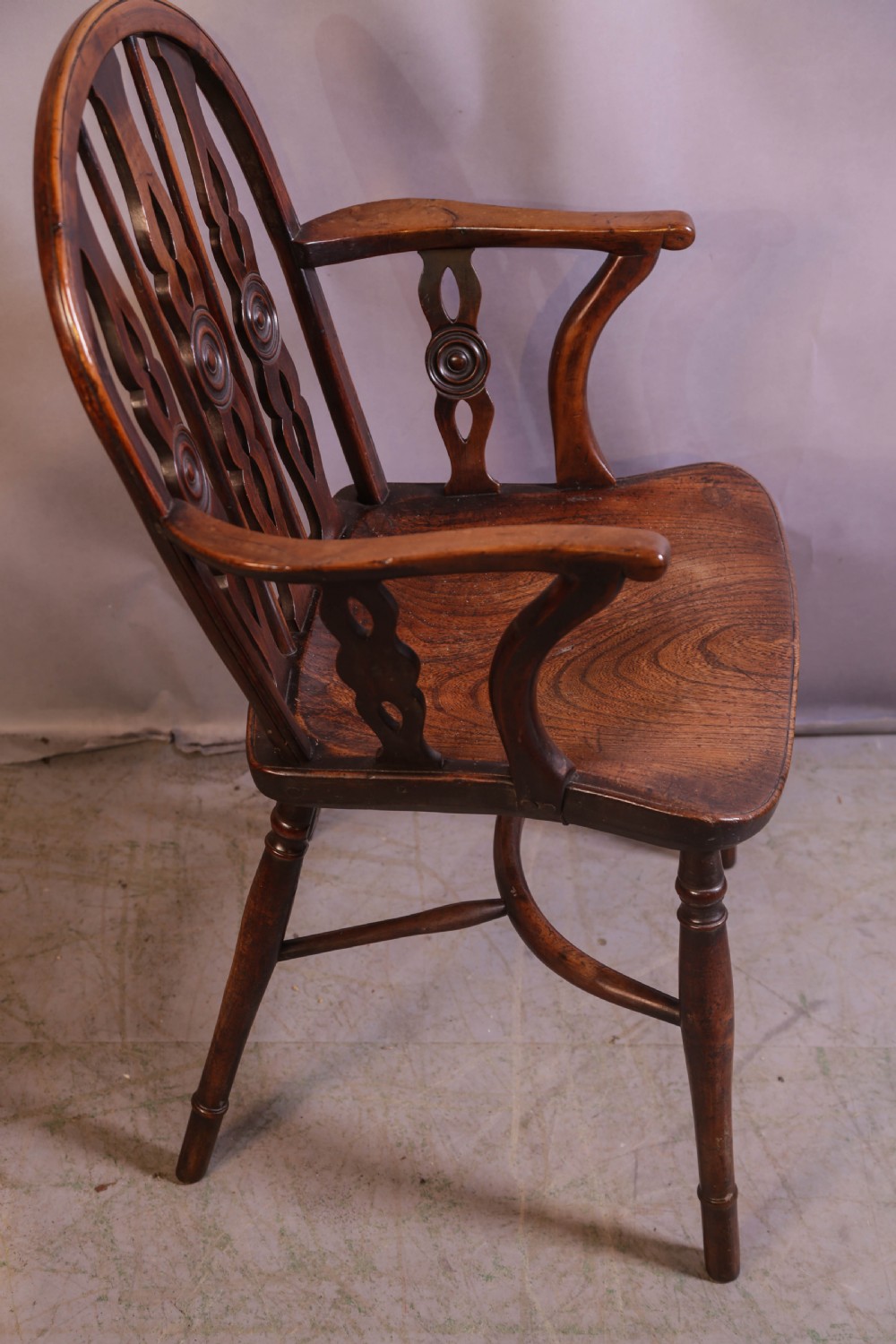 A Yew Wood Windor Chair Robert Prior Uxbridge  View II