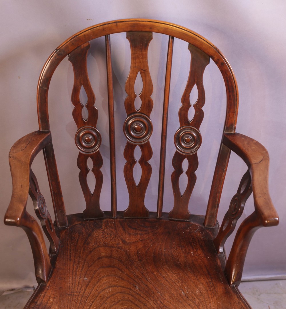 A Yew Wood Windor Chair Robert Prior Uxbridge  View V