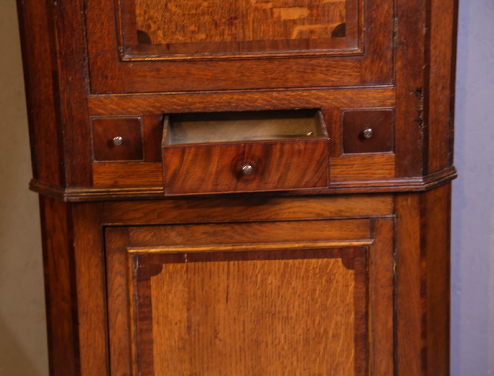 A Full Height 2 stage corner cupboard Geogian View VI