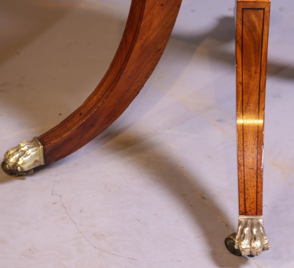 A Regency Period Games Table in Mahogany View IV
