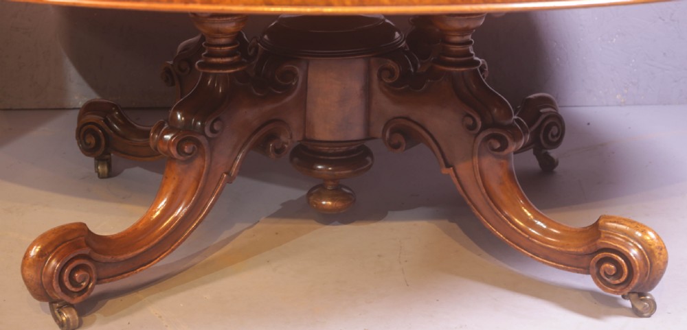 A burr Walnut Coffee Table  View III