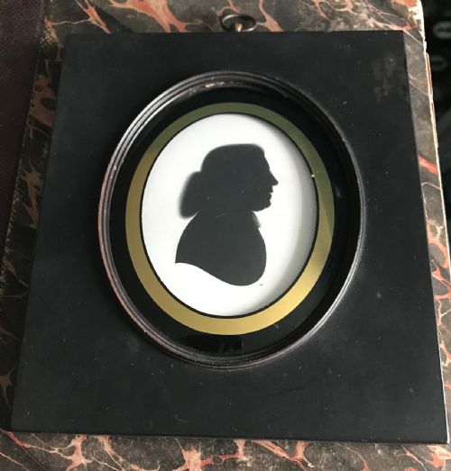 JOHN MIERS SILHOUETTE OF JOSEPH LATHBURY AGED 82 - ADDITIONAL PHOTO 1
