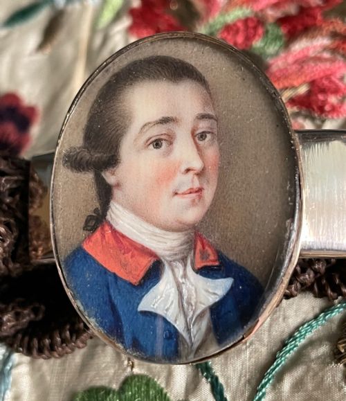 GEORGIAN PORTRAIT MINIATURE BRACELET - ADDITIONAL PHOTO 1