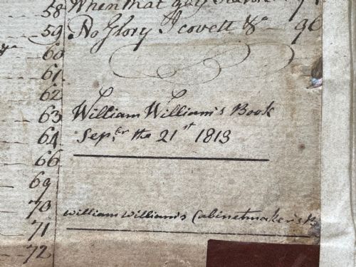 MANUSCRIPT MUSIC BOOK 1813 OR EARLIER - ADDITIONAL PHOTO 5