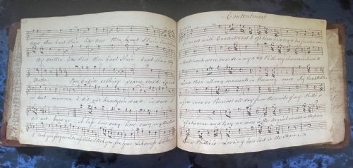 MANUSCRIPT MUSIC BOOK 1813 OR EARLIER - ADDITIONAL PHOTO 6