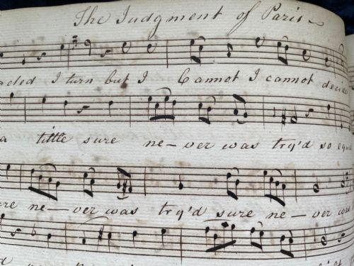 MANUSCRIPT MUSIC BOOK 1813 OR EARLIER - ADDITIONAL PHOTO 10