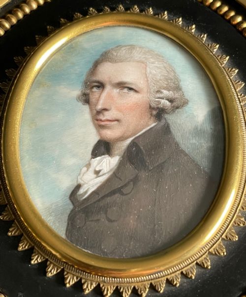 MINIATURE PORTRAIT BY ANDREW PLIMER 1789 - ADDITIONAL PHOTO 1