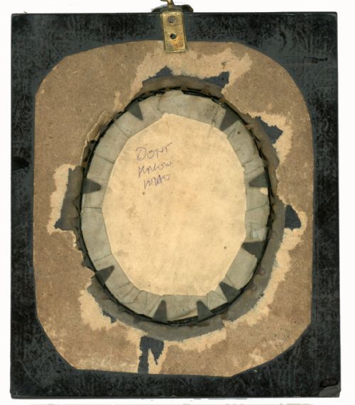 MINIATURE WATERCOLOUR PORTRAIT CIRCA 1820 - ADDITIONAL PHOTO 1