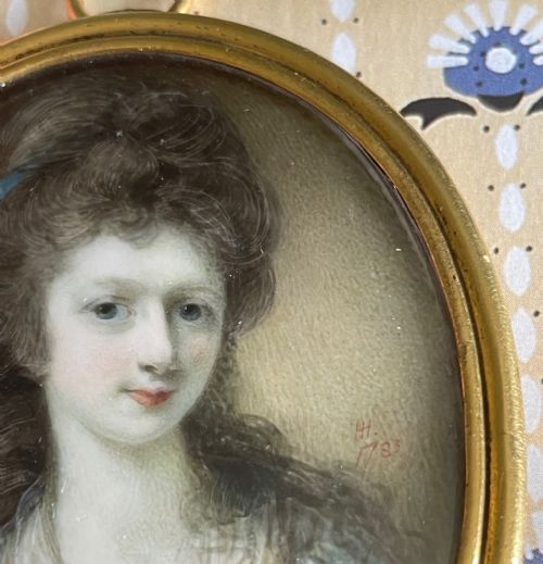 MINIATURE PORTRAIT BY HORACE HONE - ADDITIONAL PHOTO 2