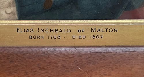 WATERCOLOUR PORTRAIT OF ELIAS INCHBALD - ADDITIONAL PHOTO 2
