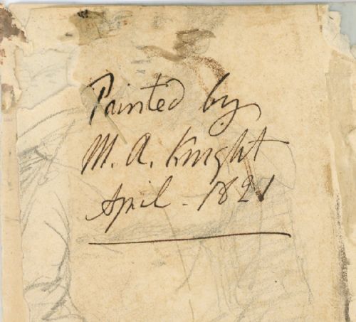 PORTRAIT MINIATURE BY FEMALE ARTIST MARY ANN KNIGHT - ADDITIONAL PHOTO 5