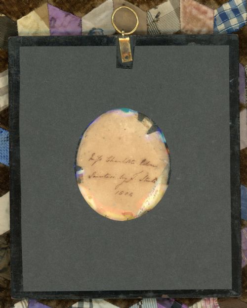MINIATURE PORTRAIT OF LADY GODOLPHIN BY JEREMIAH STEELE - ADDITIONAL PHOTO 2