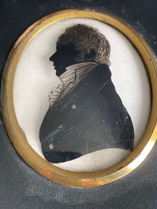 A PAIR OF SILHOUETTES BY WILLIAM HAMLET THE ELDER - ADDITIONAL PHOTO 12