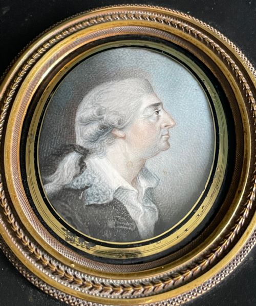 MINIATURE PORTRAIT OF DAVID GARRICK BY SHERWIN - ADDITIONAL PHOTO 1