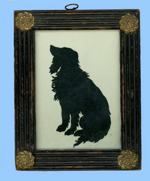 augustin edouart cut silhouette - CATEGORY: ANTIQUE MISCELLANEOUS - DATED 19TH CENTURY