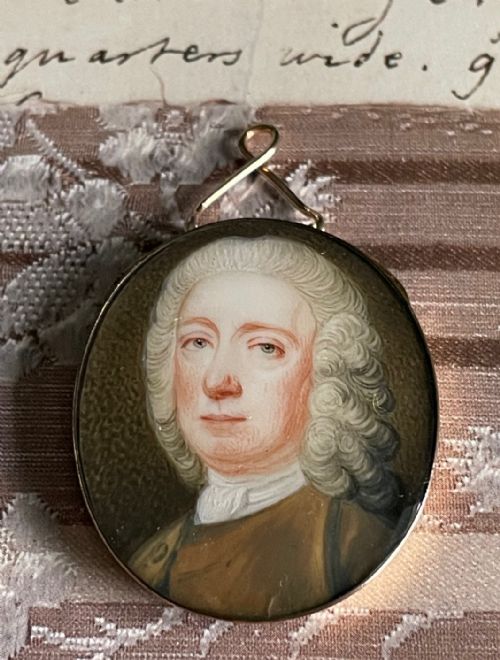 MINIATURE PORTRAIT BY PETER PAUL LENS - ADDITIONAL PHOTO 1