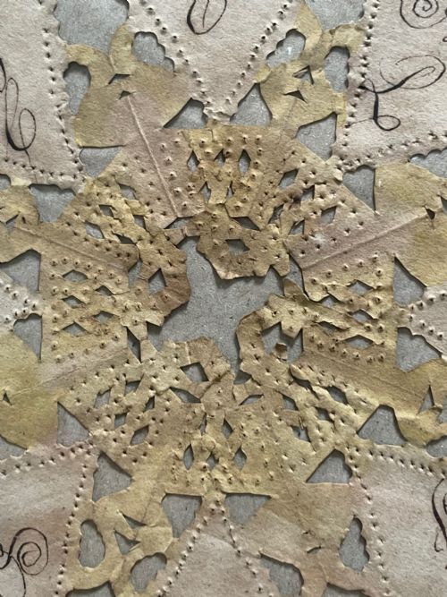 WONDERFUL CUT PAPER AND WATERCOLOUR VALENTINE DATED 1798 - ADDITIONAL PHOTO 6