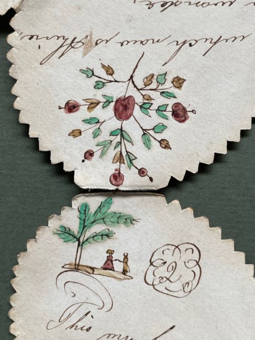 CUT PAPER WATERCOLOUR VALENTINE - ADDITIONAL PHOTO 5
