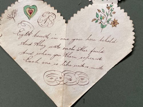 CUT PAPER WATERCOLOUR VALENTINE - ADDITIONAL PHOTO 9