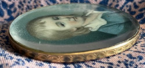 PATRICK MCMORELAND MINIATURE PORTRAIT OF WILLIAM MILLS 1770S - ADDITIONAL PHOTO 2
