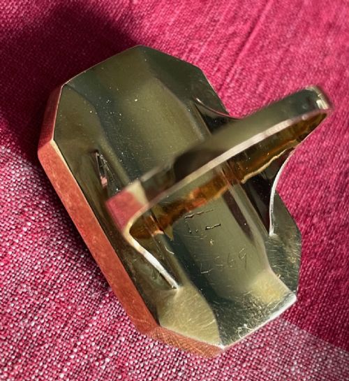 CONTINENTAL SILHOUETTE RING CIRCA 1790 - ADDITIONAL PHOTO 1