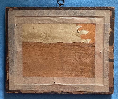 NAIVE SCHOOL WATERCOLOUR PORTRAIT CIRCA 1850 - ADDITIONAL PHOTO 2