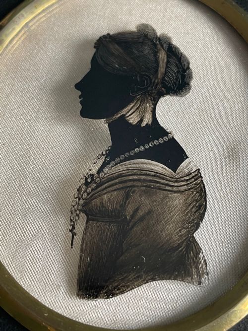 HINTON GIBBS SILHOUETTE ON GLASS OF MARTHA NASH - ADDITIONAL PHOTO 1