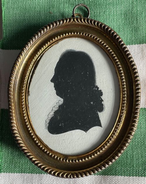 j thomason silhouette of james wyatt 1787 - CATEGORY: ANTIQUE ART - DATED 18TH CENTURY