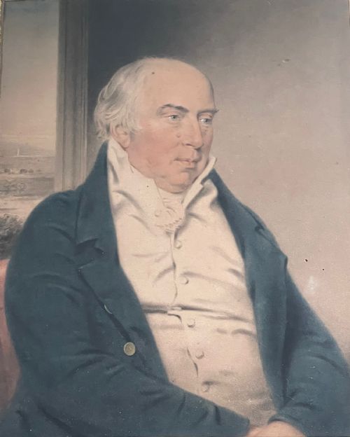 JOHN DOWNMAN PASTEL PORTRAIT OF WALTER VAVASOUR - ADDITIONAL PHOTO 1