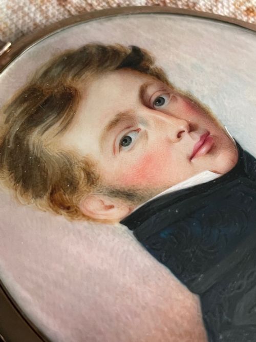 SIR WILLIAM JOHN NEWTON PORTRAIT OF A CAVALRY OFFICER - ADDITIONAL PHOTO 2