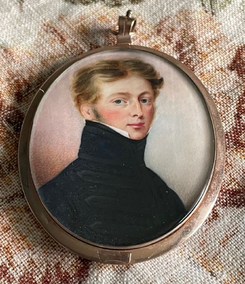 SIR WILLIAM JOHN NEWTON PORTRAIT OF A CAVALRY OFFICER - ADDITIONAL PHOTO 4
