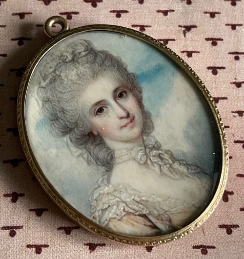 Superb Miniature of an Elegant Lady by Richard Cosway