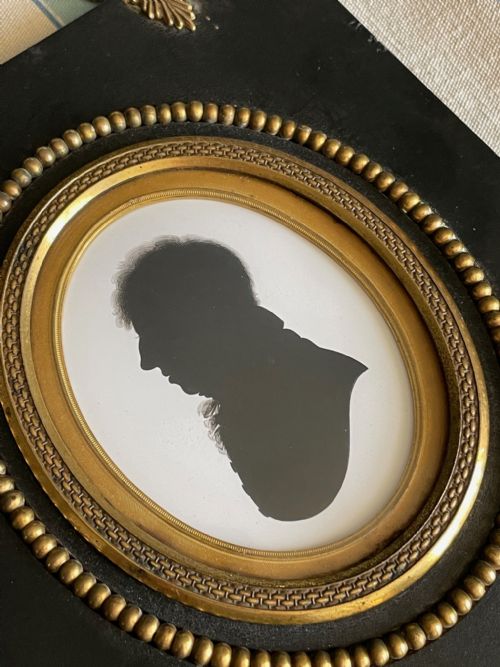 JOHN MIERS FINE SILHOUETTE OF A DEVON GENTLEMAN - ADDITIONAL PHOTO 2