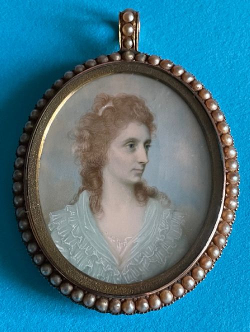 IRISH MINIATURE PORTRAIT BY CHARLES ROBERTSON - ADDITIONAL PHOTO 2