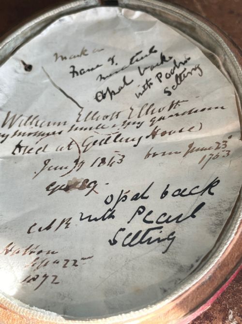 PORTRAIT OF WILLIAM ELLIOTT ELLIOTT BY JOHN INIGO WRIGHT - ADDITIONAL PHOTO 4