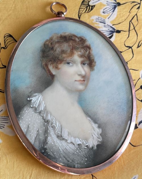 THOMAS RICHMOND PORTRAIT OF HARRIOT GEDGE - ADDITIONAL PHOTO 1